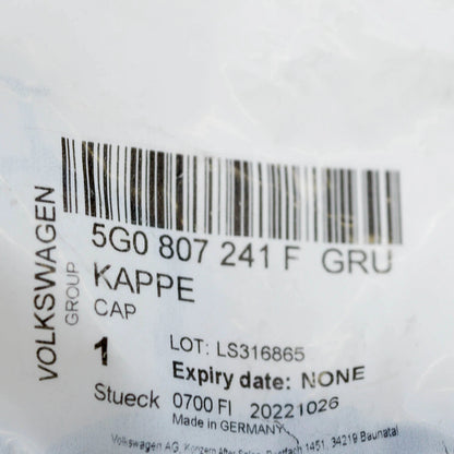 NEW VW GOLF VII 5G MK7 FRONT TOW EYE CAP 5G0807241FGRU