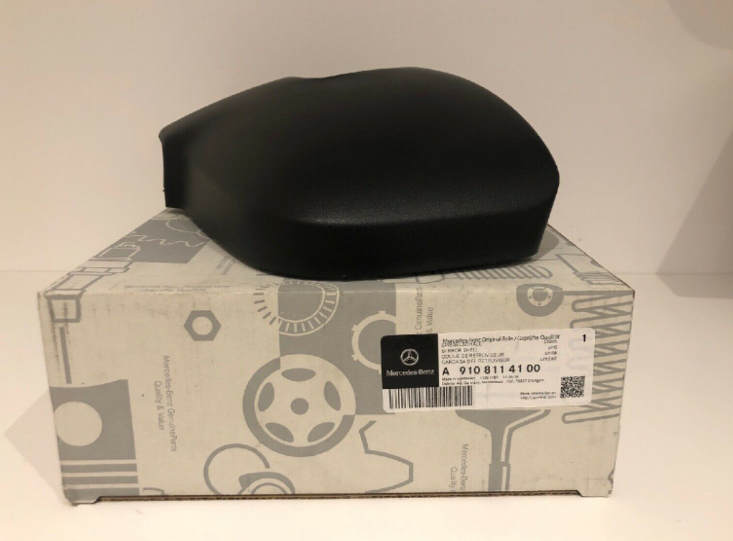 NEW MB SPRINTER W907 FRONT LEFT DOOR MIRROR SHELL COVER A9108114100 ORIGINAL