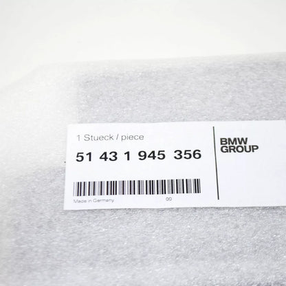 NEW BMW 3 E30 CONVERTIBLE TOP FOLDING TRIM RIGHT COVERING 51431945356 ORIGINAL