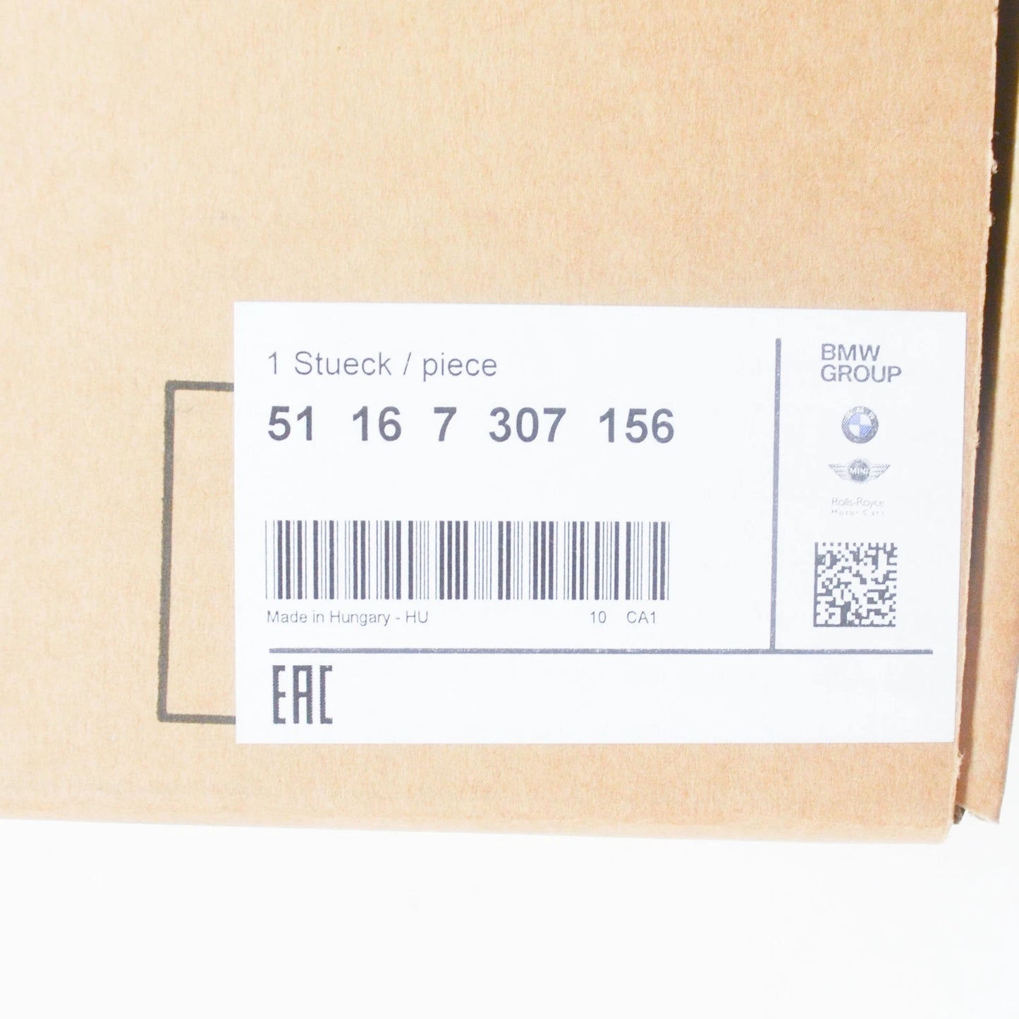 NEW BMW X1 E84 FRONT RIGHT WING MIRROR 51167307156 ORIGINAL