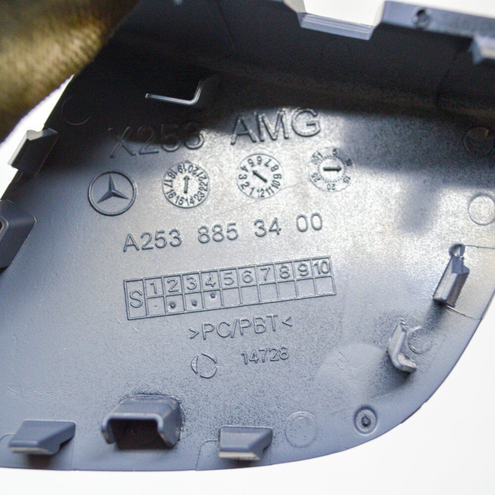 NEW MERCEDES-BENZ GLC C253 FRONT BUMPER TOW EYE COVER A25388534009999 ORIGINAL