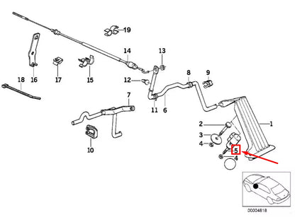 NEW BMW 3 E36 ACCLERATOR PEDAL KICK DOWN SWITCH 35421181103 1181103 ORIGINAL