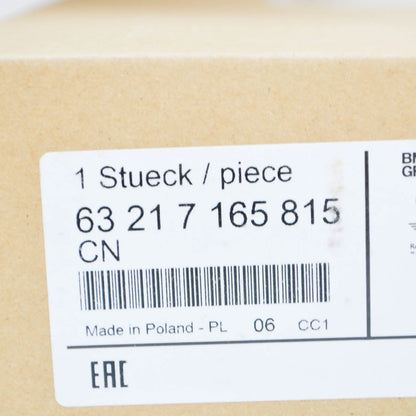 NEW BMW 6 CONVERTIBLE E64 REAR BUMPER LEFT TAIL LIGHT 63217165815 ORIGINAL