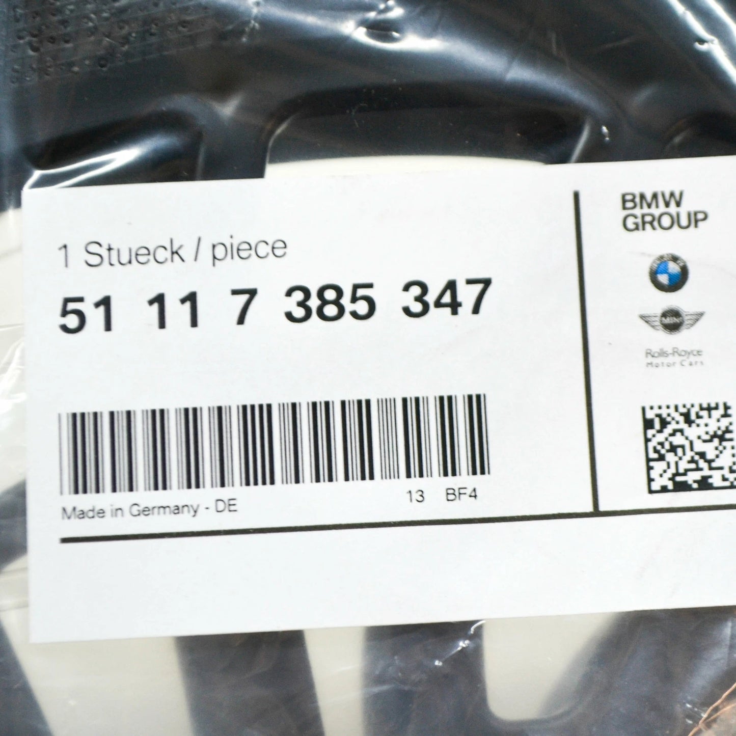 NEW BMW 5 G30 FRONT LEFT FOG LIGHT SUPPORT 7385345 51117385345 ORIGINAL