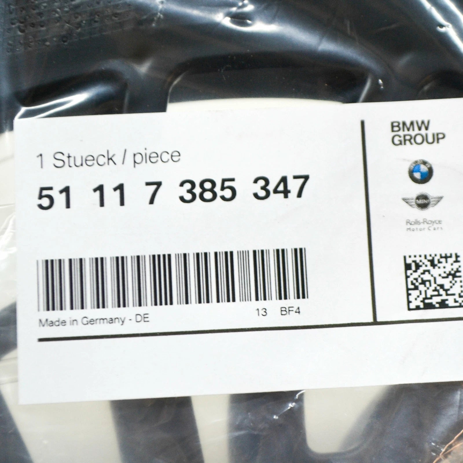 NEW BMW 5 G30 FRONT LEFT FOG LIGHT SUPPORT 7385345 51117385345 ORIGINAL