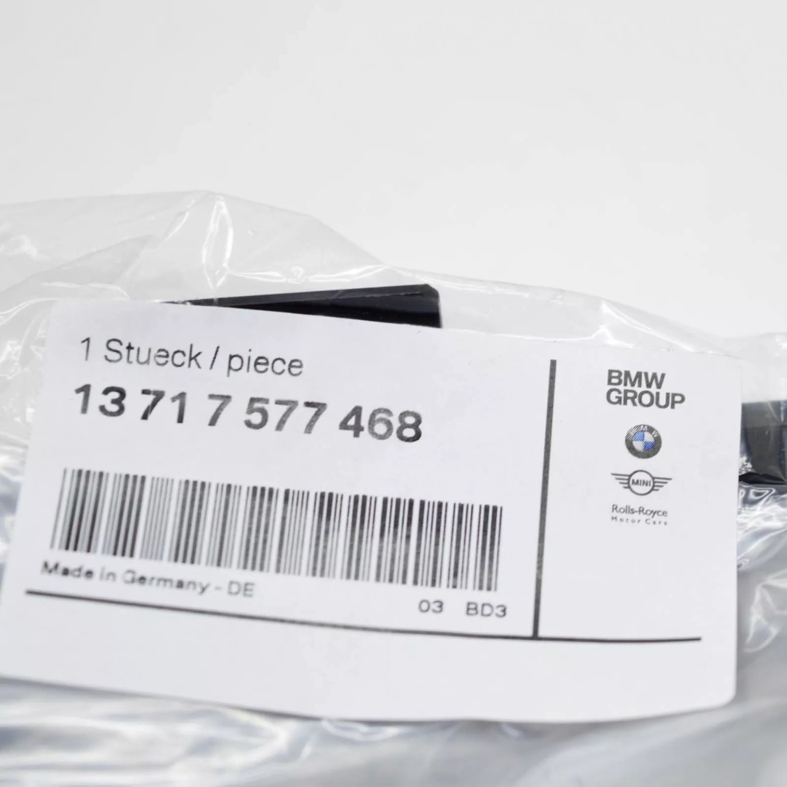 NEW BMW 5 GRAN TURISMO F07 ENGINE AIR INTAKE GRILLE 13717577468 ORIGINAL