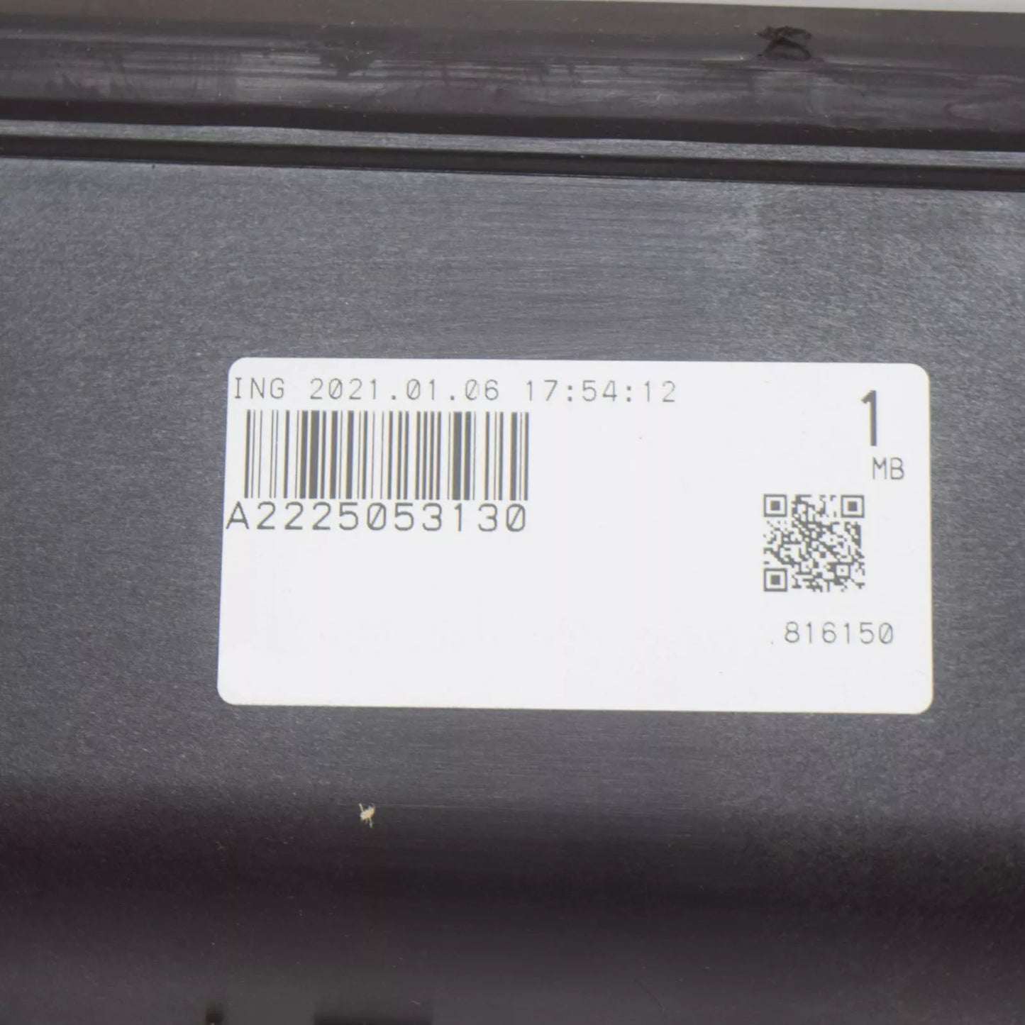 NEW MERCEDES-BENZ S-CLASS W222 RADIATOR AIR DUCT A2225053130 ORIGINAL