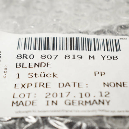 NEW AUDI Q5 8R REAR BUMPER TOW HOOK BAR COVER CAP 8R0807819MY9B