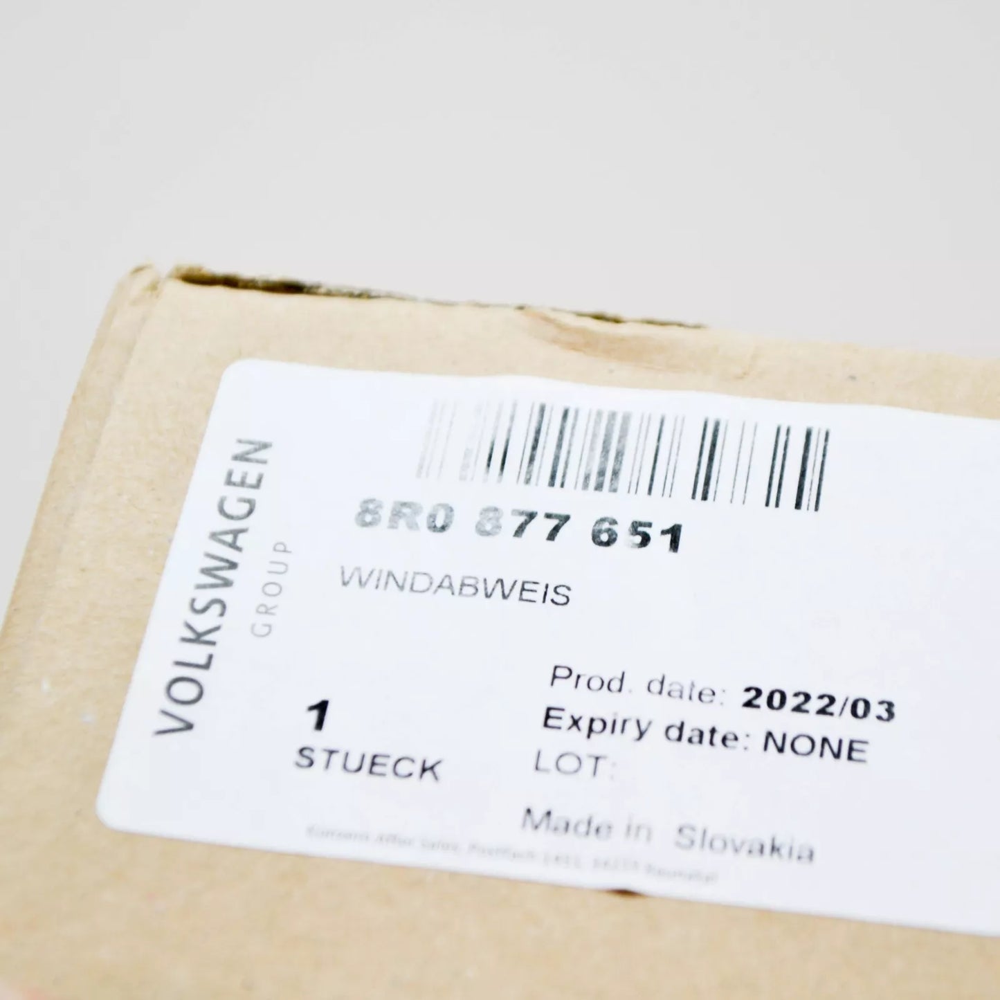 NEW AUDI Q5 8R SUNROOF WIND DEFLECTOR 8R0877651 OEM