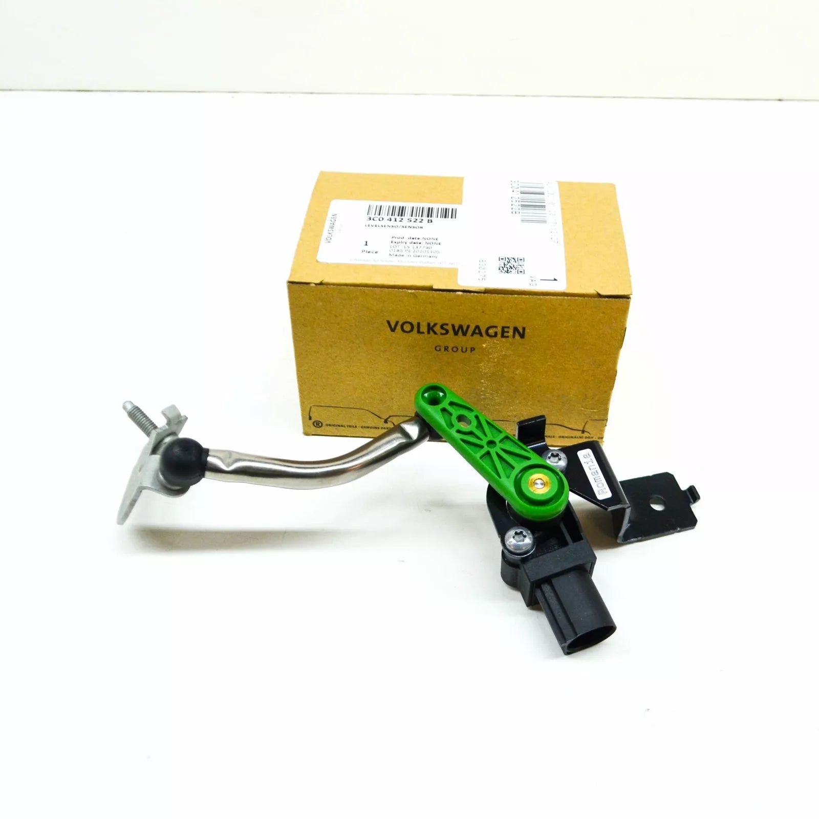 NEW VOLKSWAGEN PASSAT B6 3C RIGHT LEVEL SENSOR 3C0412522B ORIGINAL