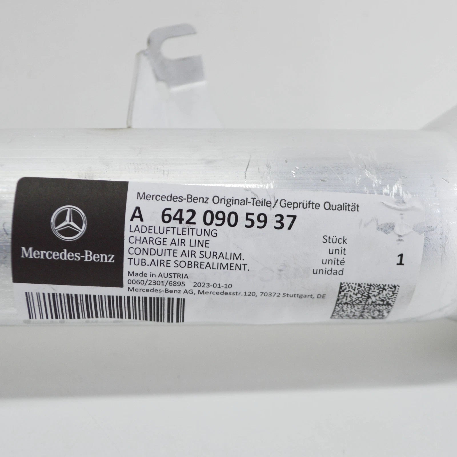 NEW MB SPRINTER 906 ENGINE AIR INTAKE HOSE A6420905937 3.0 DIESEL ORIGINAL