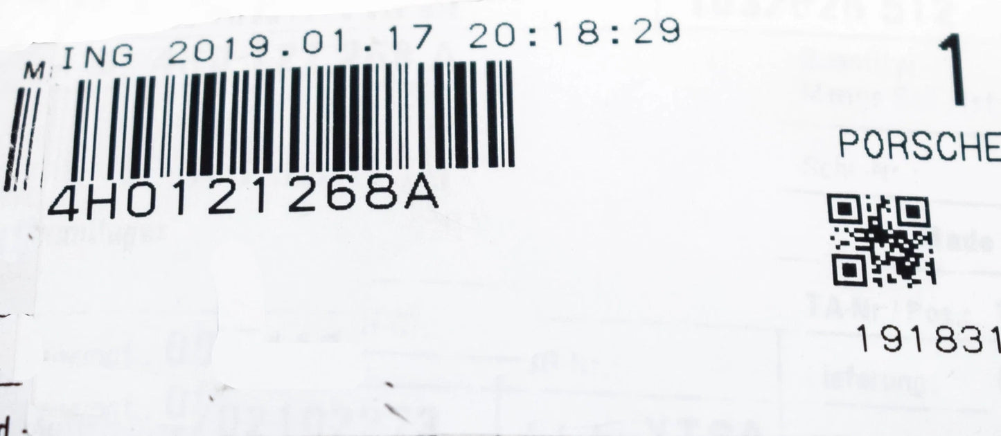 NEW AUDI A7 RS7 4G8 RADIATOR SUPPORT WASHER RUBBER ISOLATOR 4H0121268A ORIGINAL