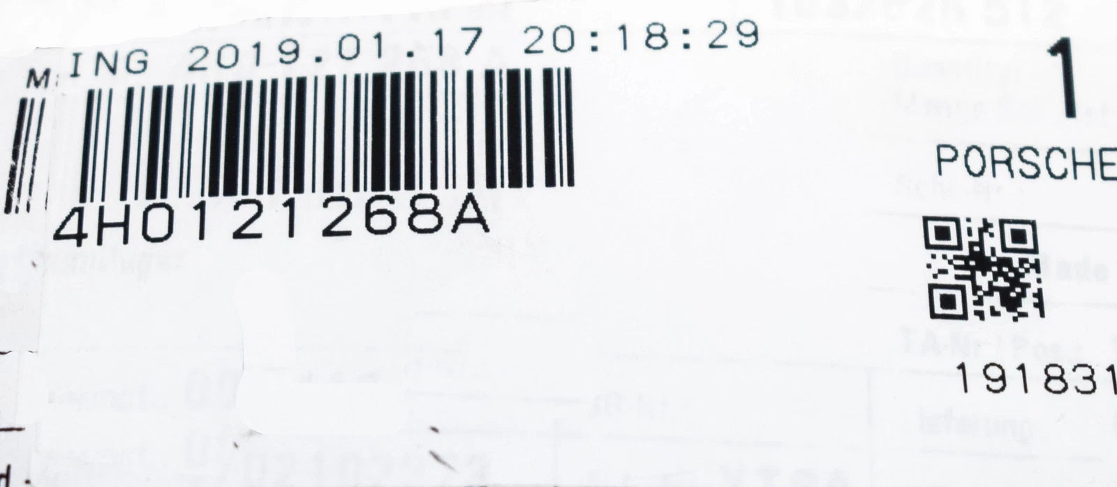 NEW AUDI A7 RS7 4G8 RADIATOR SUPPORT WASHER RUBBER ISOLATOR 4H0121268A ORIGINAL