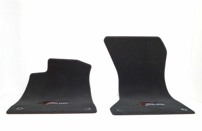 NEW AUDI A4 RS4 B9 FRONT VELOUR FLOOR MATS LHD 8W1863691C MUK