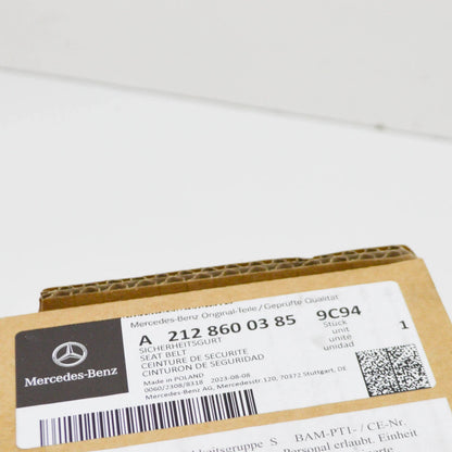 NEW MERCEDES-BENZ E W212 REAR LEFT SEAT BELT A21286003859C94 ORIGINAL