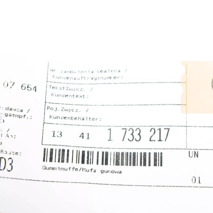 NEW BMW 3 E36 IDLE CONTROL VALVE GROMMET 13411733217 1733217 ORIGINAL