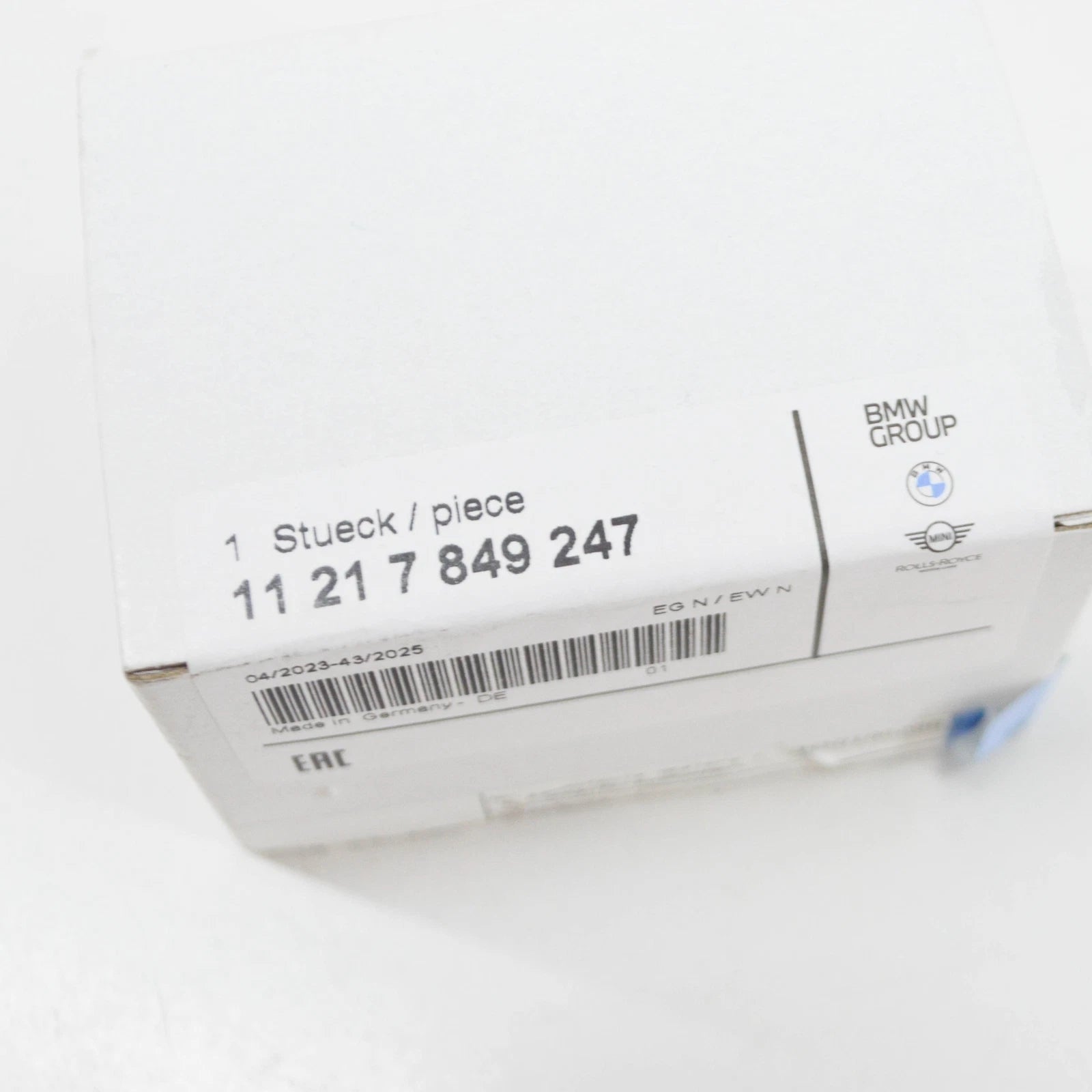 NEW BMW 4 COUPE F32, F82 CRANKSHAFT BEARING SHELL 7849247 11217849247 ORIGINAL