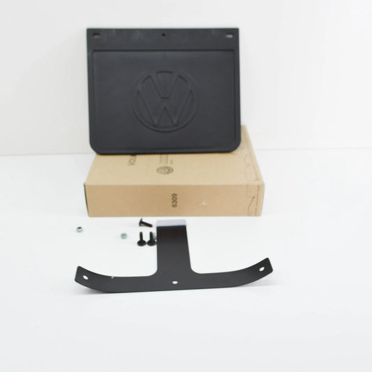 NEW VOLKSWAGEN TRANSPORTER T5 REAR LEFT MUD FLAP W/ BRACKET 7J0898811 ORIGINAL