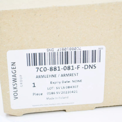 NEW VOLKSWAGEN CADDY MK4 SB LEFT ARMREST 7C0881081FDNS ORIGINAL