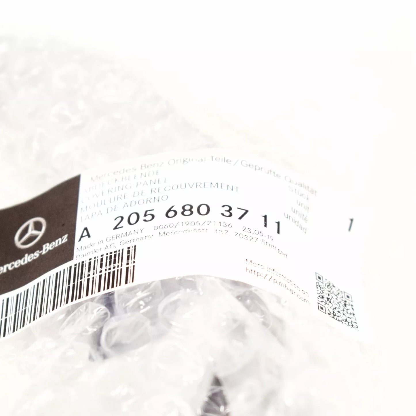 NEW MERCEDES BENZ C W205 COVERING PANEL A2056803711