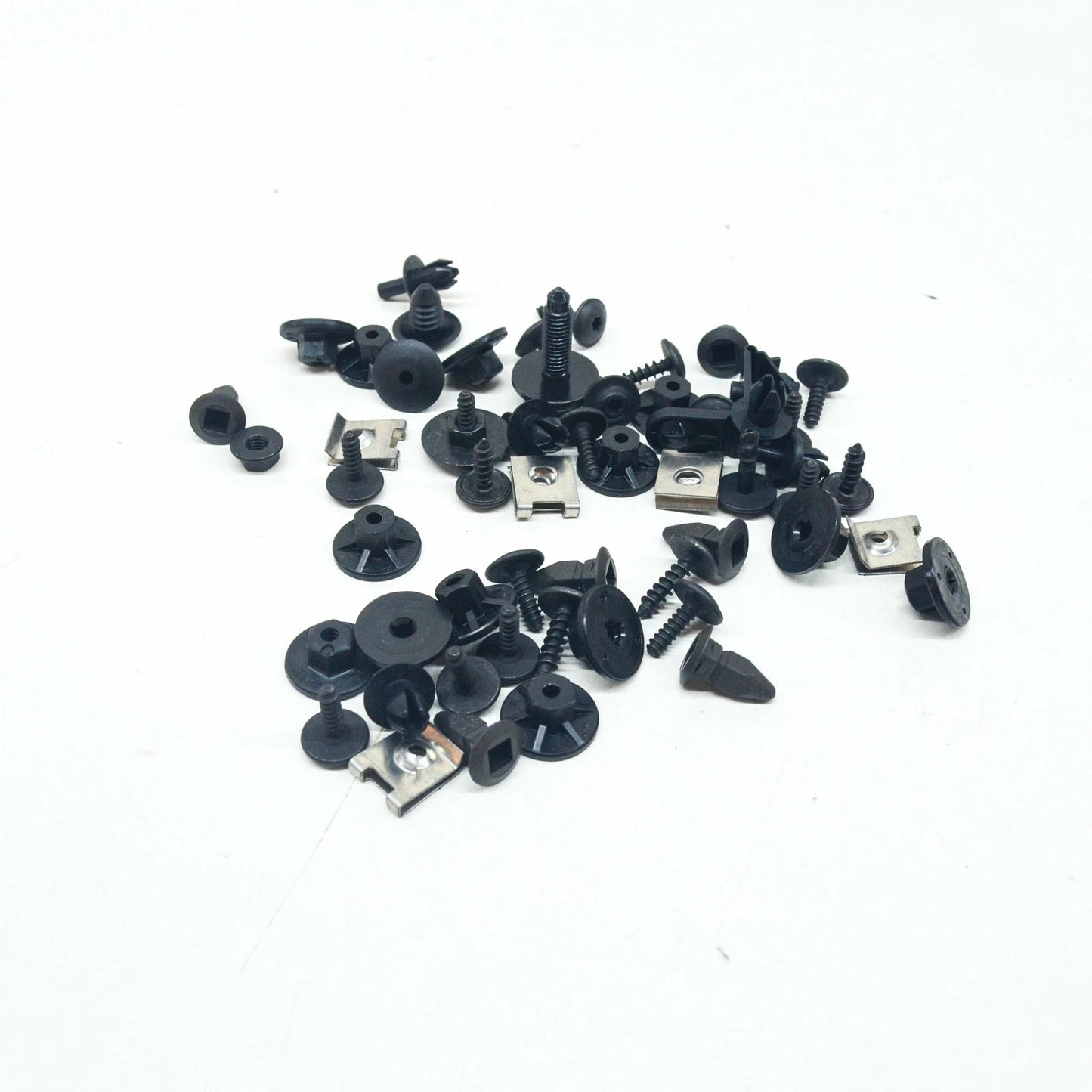 NEW AUDI Q7 4M FRONT AND REAR WHEELHOUSING LINER ATTACHMENT SET V04017001H