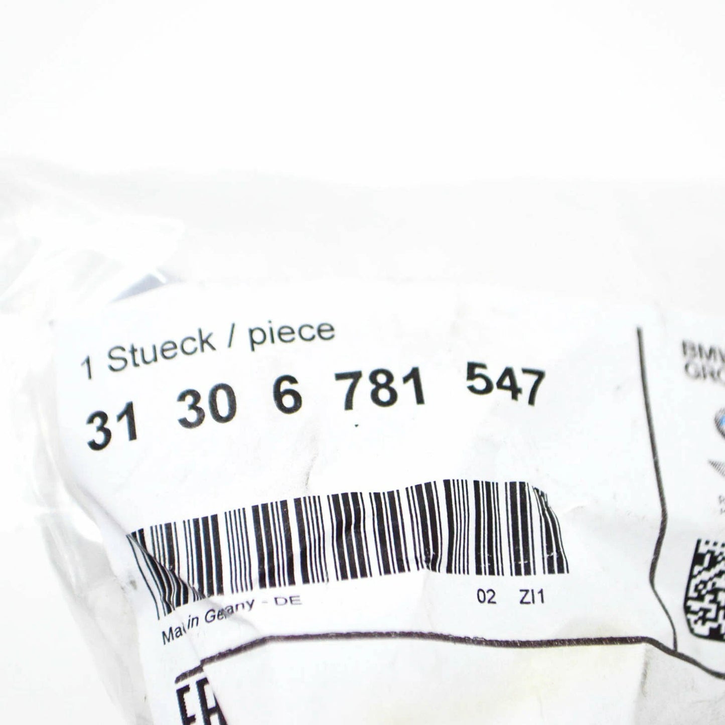 NEW BMW 5 E60 FRONT SWAY BAR STABILIZER LEFT TIE ROD 31306781547 ORIGINAL