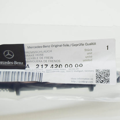 NEW MERCEDES-BENZ S CABRIO A217 FRONT LEFT BRAKE PIPE HOSE A2174200000 ORIGINAL
