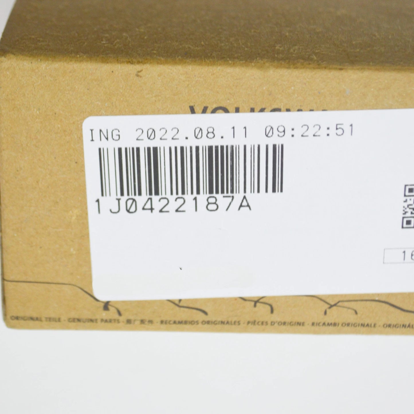 NEW VOLKSWAGEN BEETLE 9C STEERING RACK SEAL 1J0422187A ORIGINAL