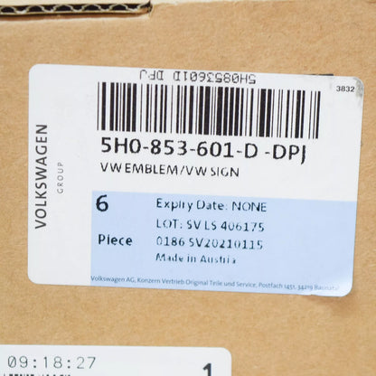 NEW VOLKSWAGEN ARTEON FRONT VW EMBLEM BADGE 5H0853601DDPJ