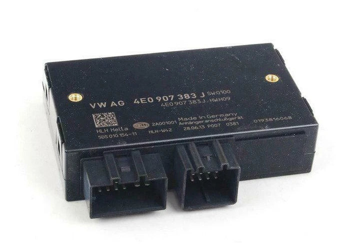 NEW AUDI A8 D3 TRAILER DETECTION DISPLAY CONTROL UNIT 4E0907383J ORIGINAL