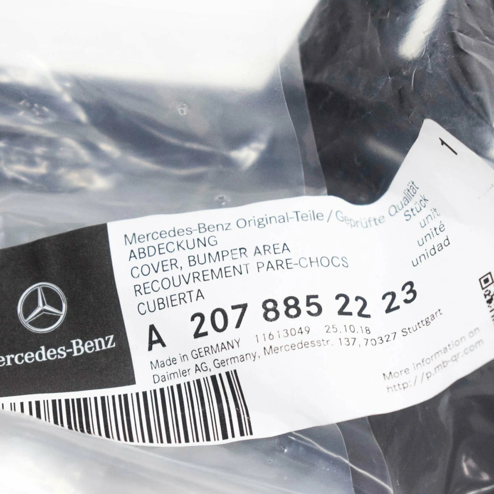 NEW MERCEDES-BENZ E-CLASS C207 REAR BUMPER RIGHT BRACKET A2078852223