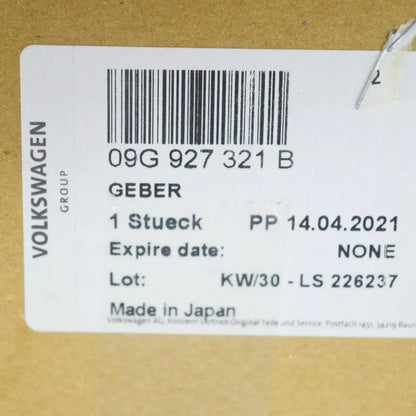 NEW VW BEETLE 9C GEARBOX SPEED SENSOR 09G927321B