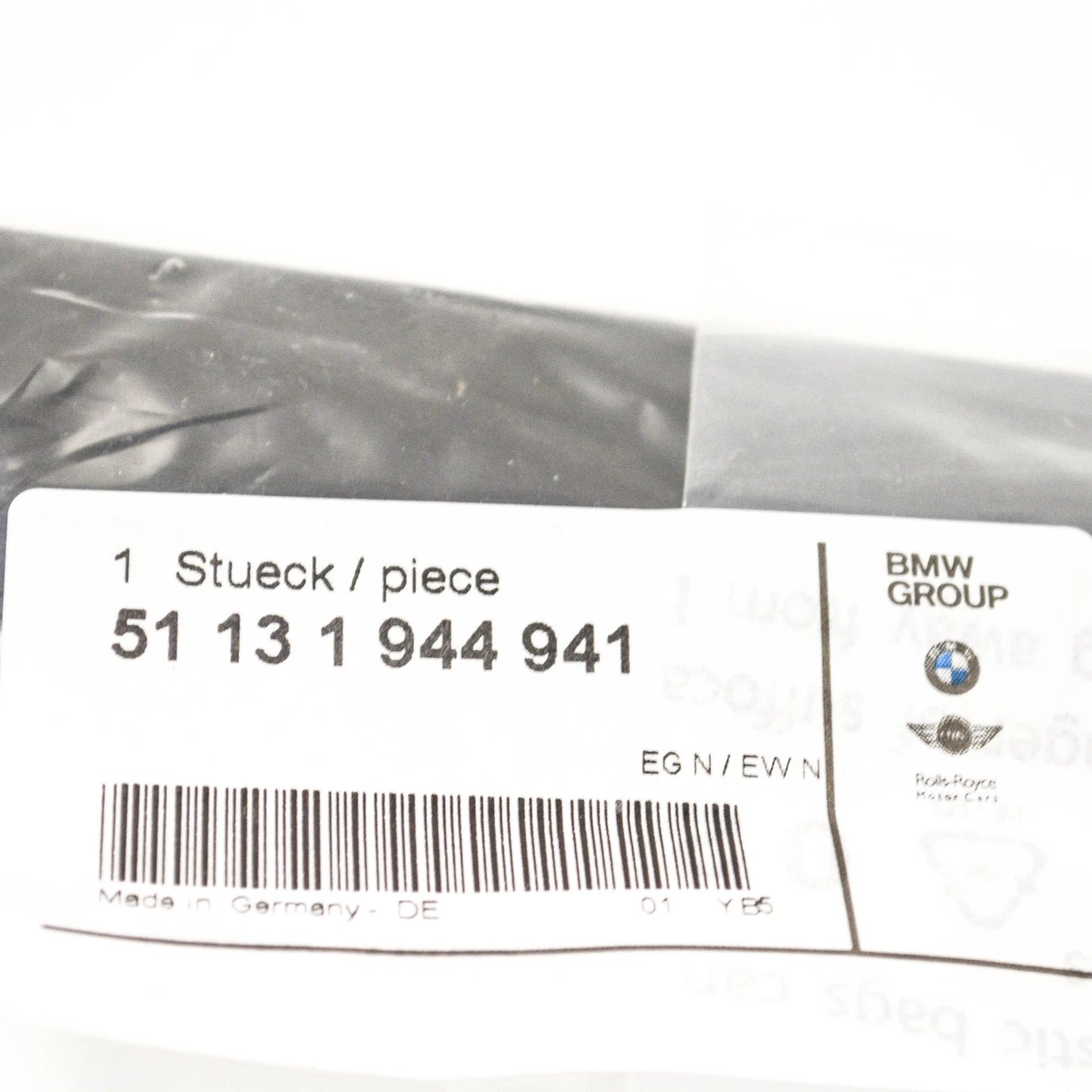 NEW BMW 5 E34 FRONT LEFT FENDER MOULDING 51131944941 1944941 ORIGINAL