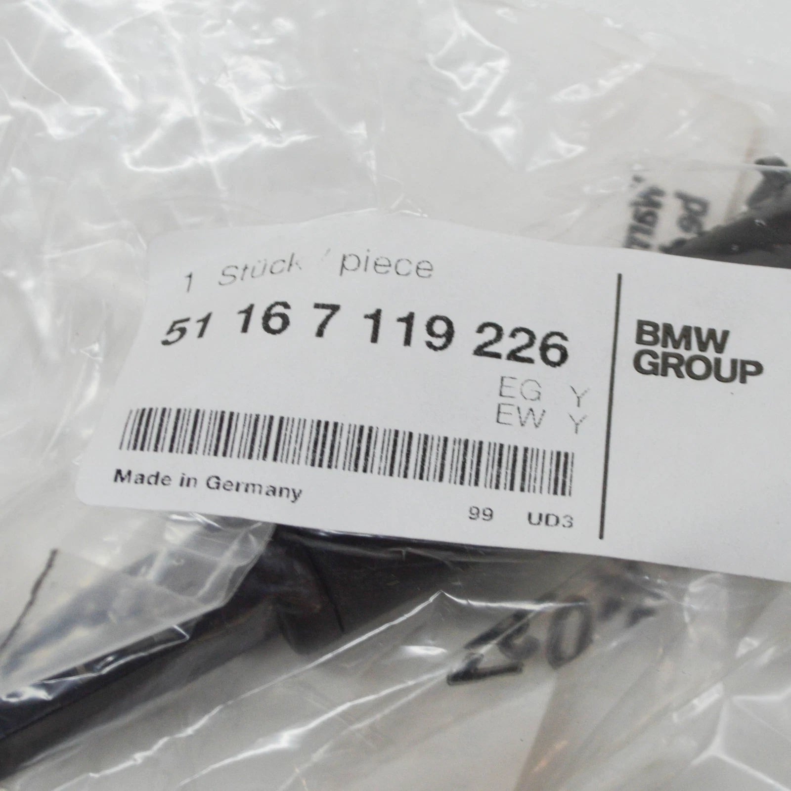 NEW BMW 5 E60 GLOVE BOX DAMPER 51167119226 7119226 ORIGINAL