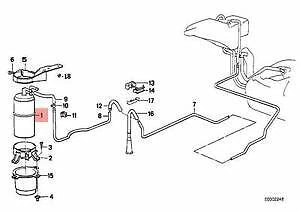 NEW BMW E24 E28 VAPOR CANISTER ACTIVATED CHARCOAL FILTER 1180463 16131180463