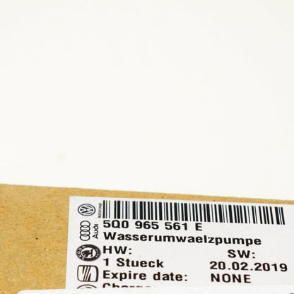 NEW AUDI A3 8PA AUXILIARY COOLANT WATER PUMP 5Q0965561E 2013 ORIGINAL