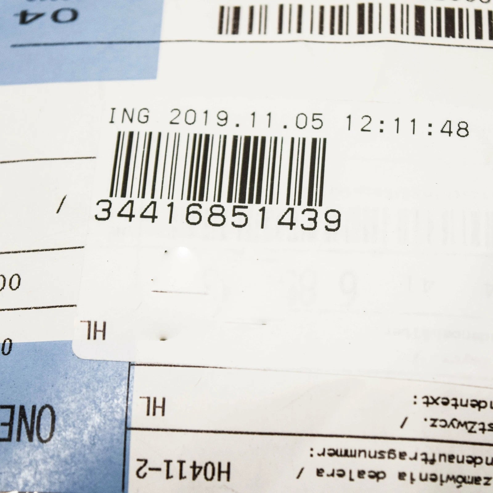 NEW BMW 3 E46 PARKING BRAKE ACTUATOR 34416851439 ORIGINAL