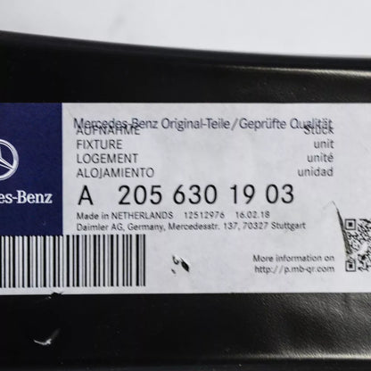 NEW MERCEDES-BENZ C W205 FIXTURE LOGEMENT A2056301903 ORIGINAL