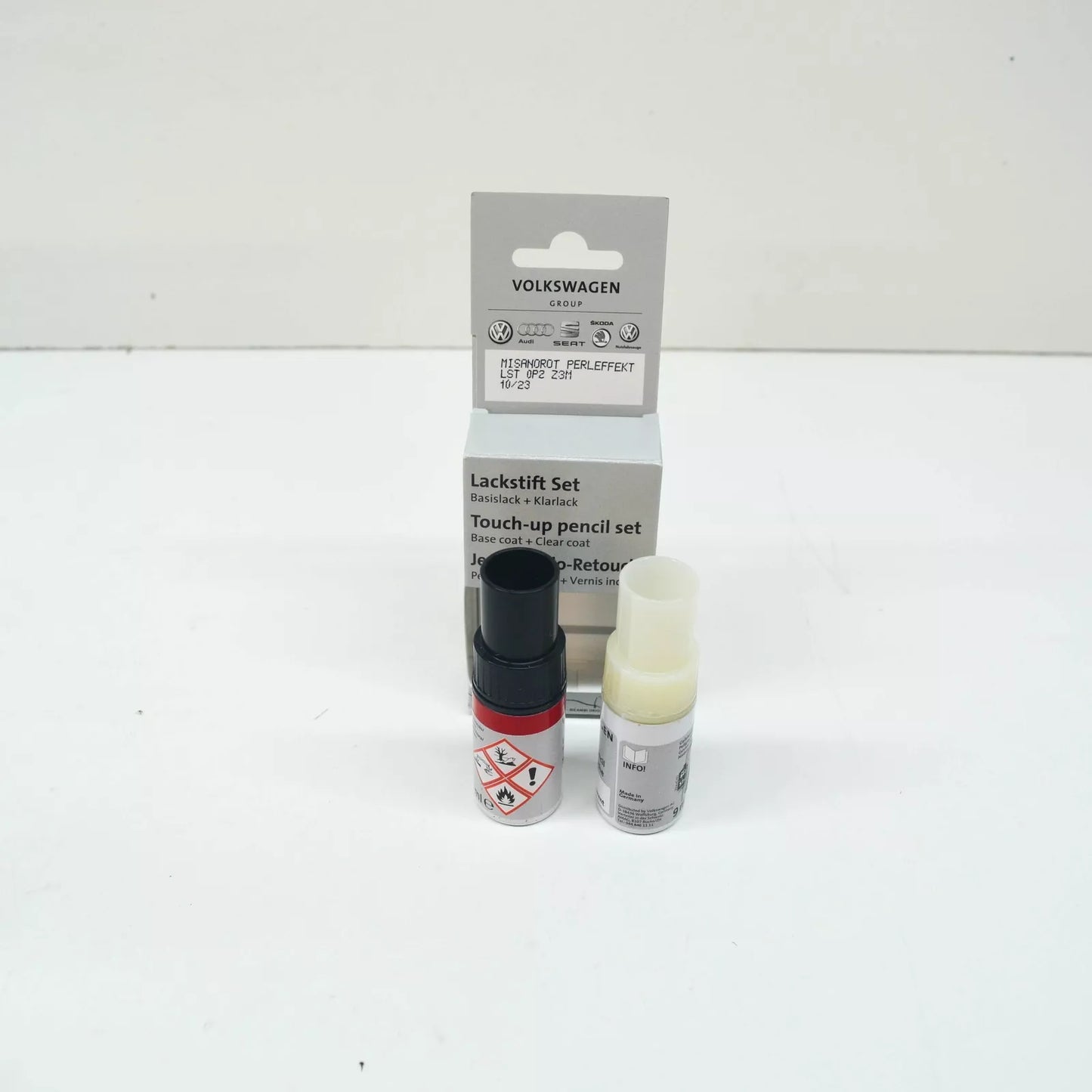 NEW AUDI LST0P2Z3M MISANO RED PEARL EFFECT PAINT SET ORIGINAL