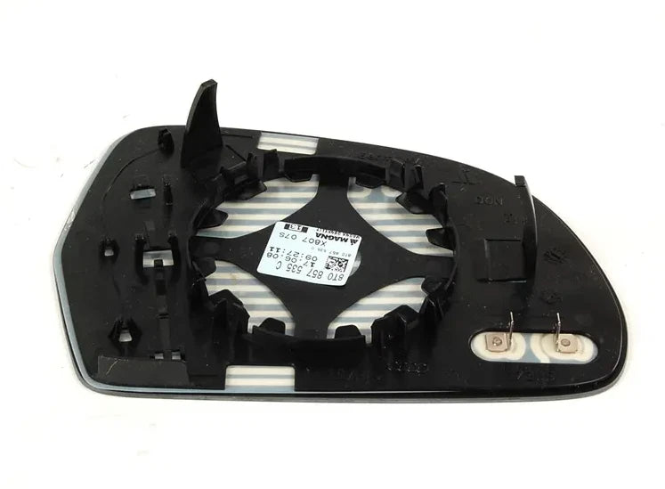 NEW AUDI A6 AVANT C6 FRONT LEFT DOOR MIRROR GLASS 8T0857535C