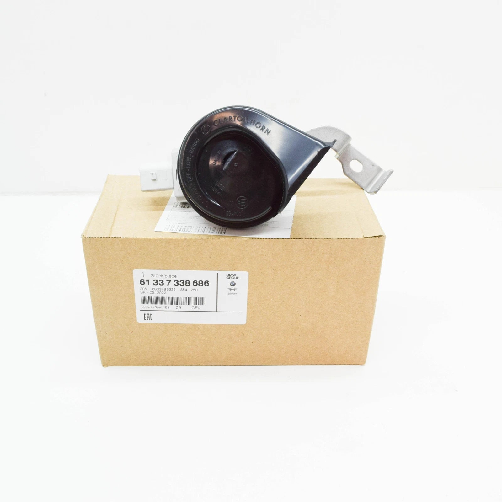 NEW BMW 2 ACTIVE TOURER F45 LOW HORN SIGNAL 61337338686 ORIGINAL