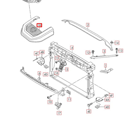 NEW VOLKSWAGEN GOLF MK7 5G ENGINE COVER 5GE806441