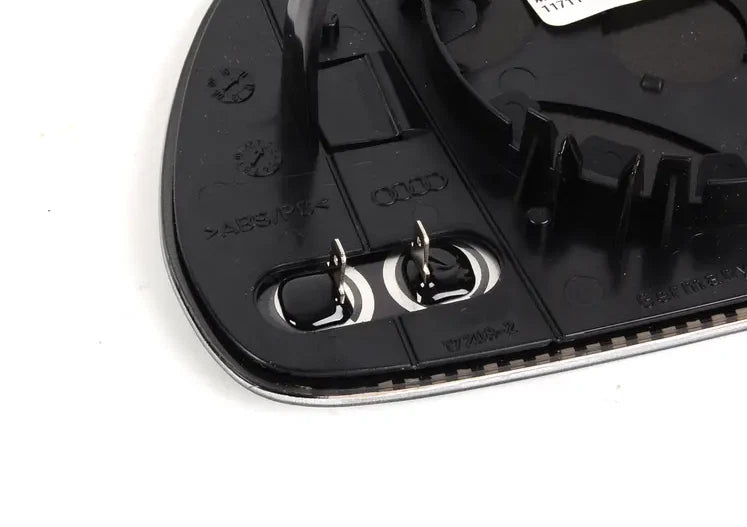 NEW AUDI A4 B8 FRONT RIGHT DOOR MIRROR GLASS 4F0857536AJ ORIGINAL