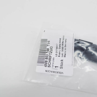 NEW AUDI Q8 4MN RADIATOR GRILLE SQ8 BADGE INSCRIPTION 4M8853748T94 ORIGINAL