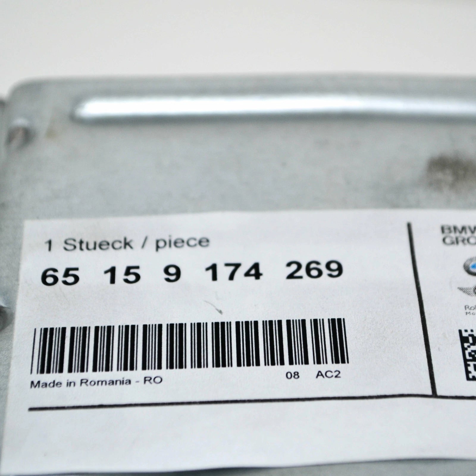 NEW BMW 5 F10 RADIO AMPLIFIER BRACKET 65159174269 ORIGINAL