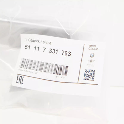 NEW BMW 5 F10 FRONT BUMPER LEFT PROTECTIVE RUBBER STRIP 51117331763 ORIGINAL