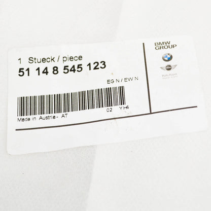 NEW BMW K 1600 GT LUGGAGE CASE LEFT CHROME MOLDING 51148545123 ORIGINAL