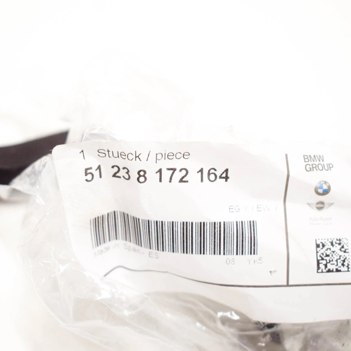 NEW BMW 5 E39 HOOD SAFETY CATCH 51238172164 ORIGINAL