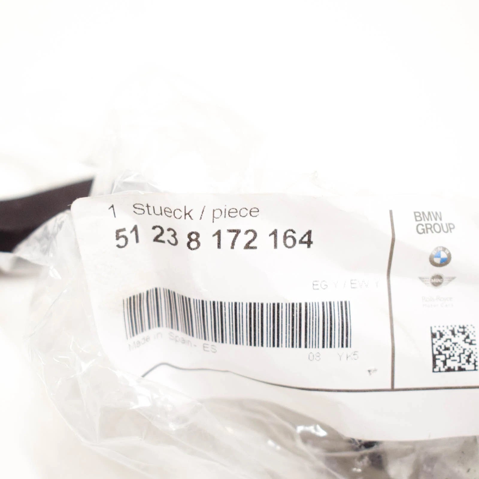 NEW BMW 5 E39 HOOD SAFETY CATCH 51238172164 ORIGINAL