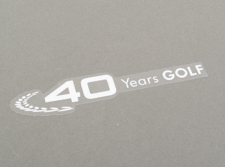 new vw golf sportsvan am rear back window inscription 5g0853279a original